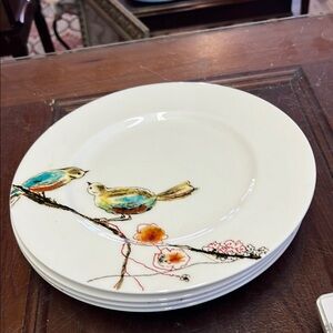 Simply fine, Lennox Chirp pattern salad plate